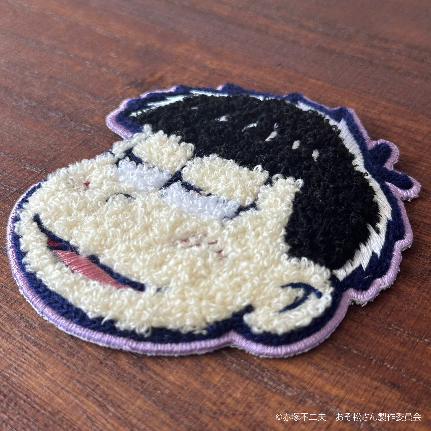【大阪予約分】6つ子フェイス サガラ刺繍コースター 一松