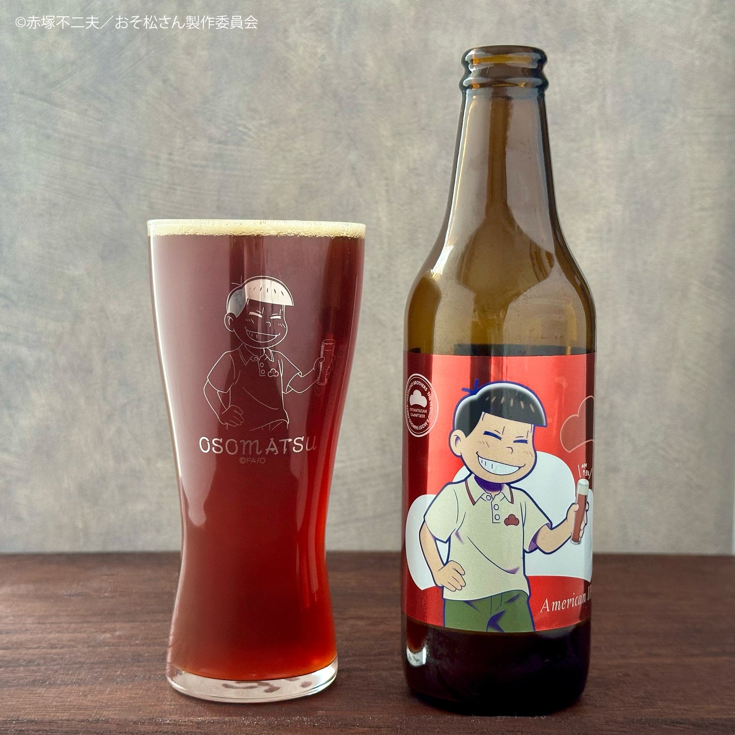 【2次予約】TVアニメ「おそ松さん」クラフトビール おそ松 Red Brick IPA