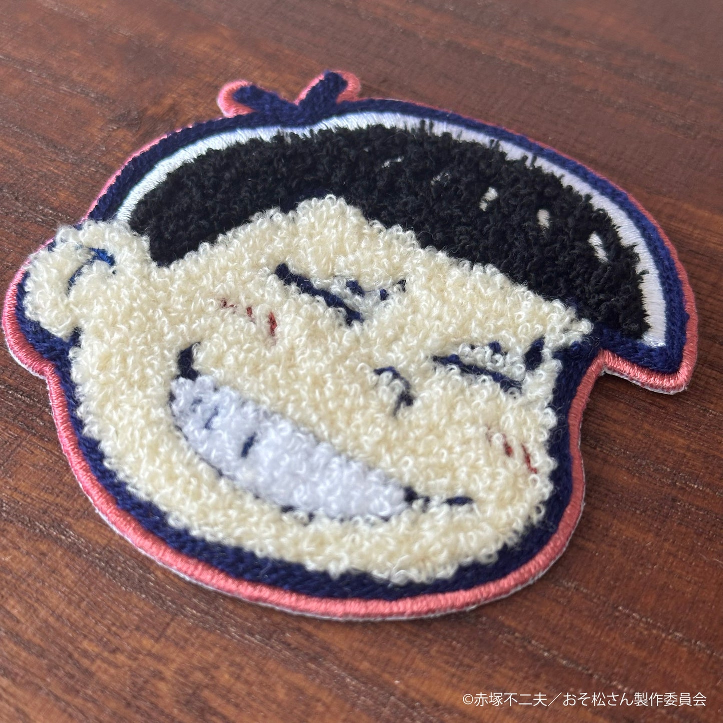 【大阪予約分】6つ子フェイス サガラ刺繍コースター おそ松