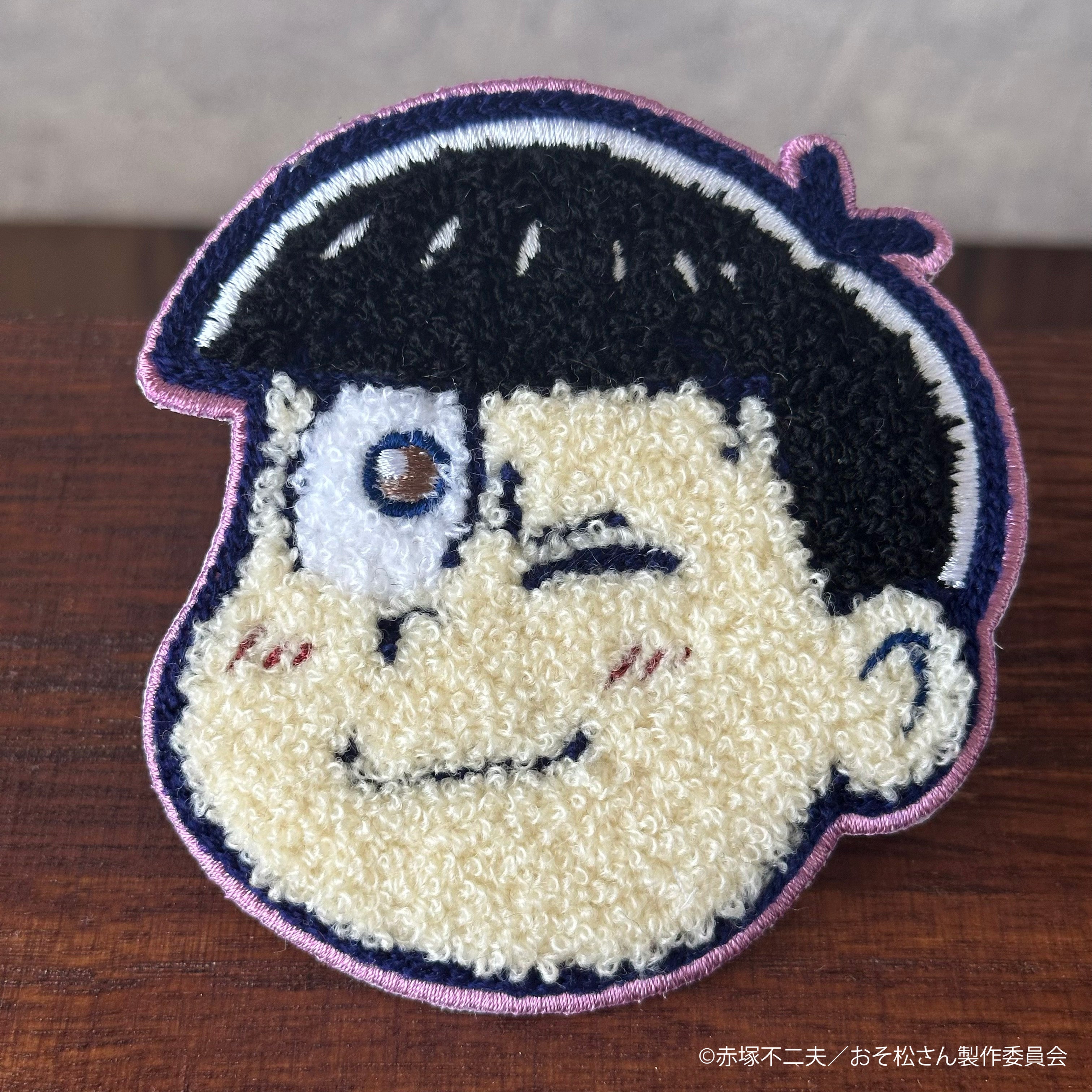 TVアニメ「おそ松さん」6つ子フェイス サガラ刺繍コースター