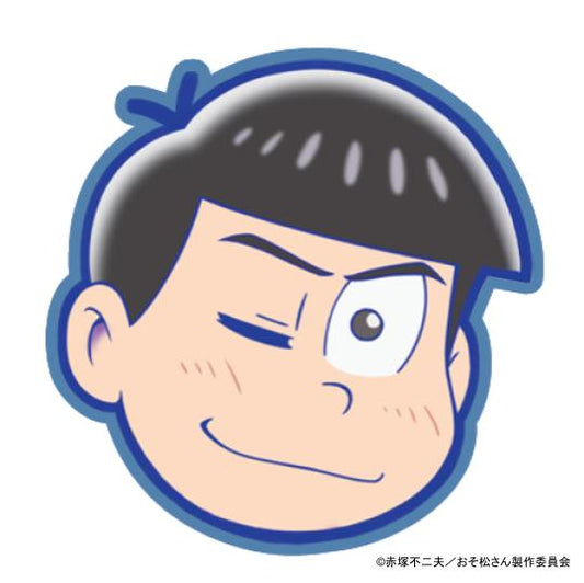 TVアニメ「おそ松さん」6つ子フェイス サガラ刺繍コースター　カラ松