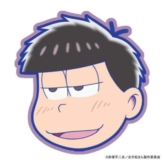 TVアニメ「おそ松さん」6つ子フェイス サガラ刺繍コースター　一松