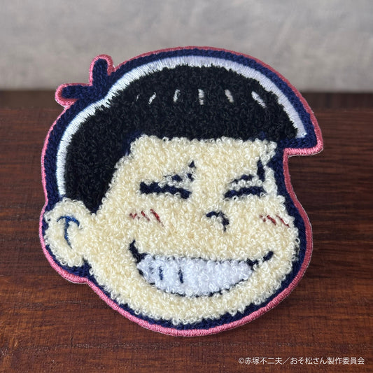 【大阪予約分】6つ子フェイス サガラ刺繍コースター　おそ松
