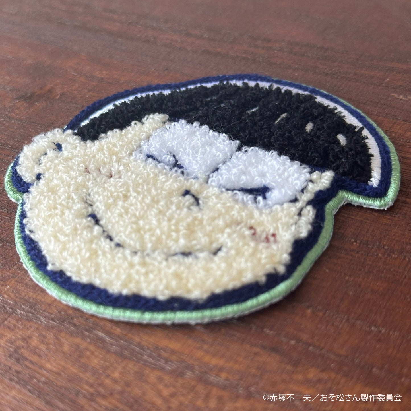 【大阪予約分】6つ子フェイス サガラ刺繍コースター　チョロ松